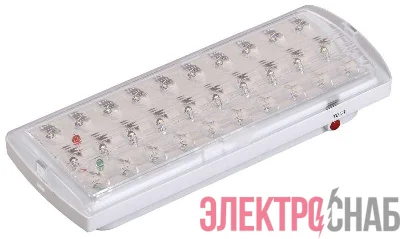 Светильник светодиодный ДПА 2101 30LED IP20 4ч аварийный аккум. IEK LDPA0-2101-30-K01