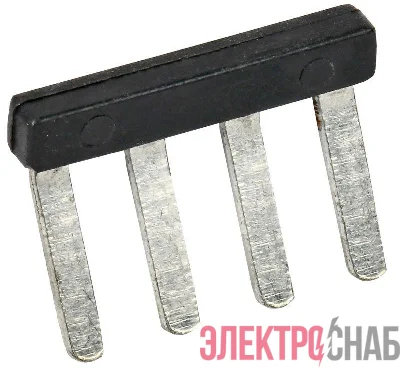 Перемычка гребенчатая для CTS-ML 2.5кв.мм 4PIN IEK YCT13-00-3-K03-002-EC-4P