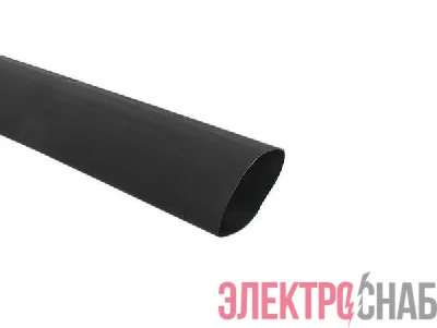 Трубка термоусадочная ТУТк клеевая нг 52/13 черн. 1м (уп.10м) PROxima EKF tut4-k52-b