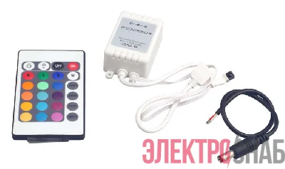 Контроллер RGB ZC-1000RC 12В 3х2А=72Вт (IR) JazzWay 3327385