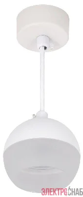 Светильник 4012 подвесной под лампу GX53 бел. IEK LT-UCB0-4012-GX53-1-K01