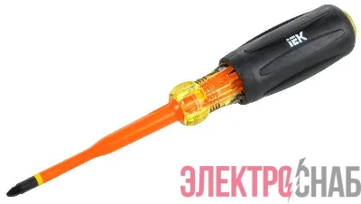 Отвертка диэлектрическая SLIM PZ2х100 Т3 ARMA2L 5 IEK A2L5-SC31-T3-PZ-20-100