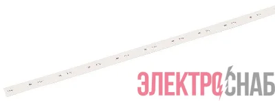 Трубка термоусадочная ТТУ нг-LS 5/2.5 бел. 1м IEK UDRS-D5-1-K01
