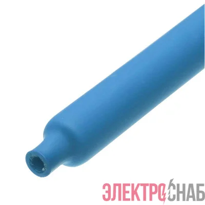 Трубка термоусадочная клеевая ТТК(3:1)-12/4 син. (уп.10м) КВТ 102424