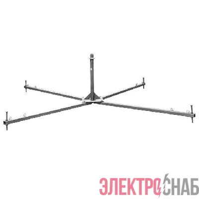 Четырехнога для молниеприемной мачты (без бет. оснований) HZ EKF lp-0900