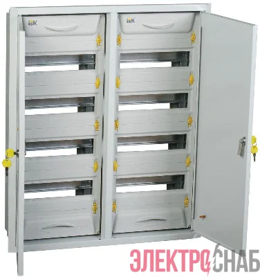 Корпус металлический ЩРв-2х48з-0 36 УХЛ3 IP31 PRO IEK MKM15-V-2X48-31-ZU