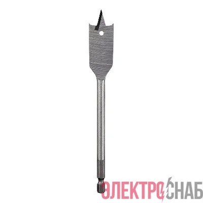 Сверло перовое по дереву 24мм (шестигранный хвостовик) Kranz KR-91-0669