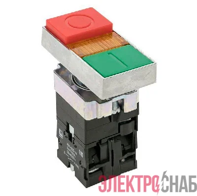 Кнопка  LAY5-BW8465 "I-O" прямоугольная 230В NO+NC PROxima EKF pbn-bw8465