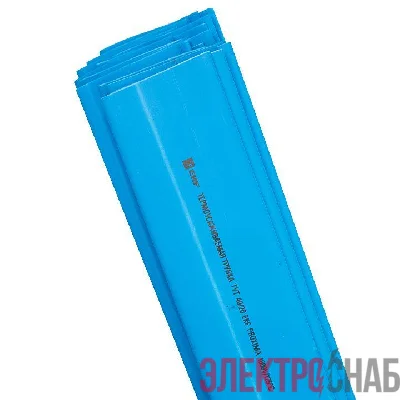 Трубка термоусадочная ТУТ 20/10 син. (уп.50шт) PROxima EKF tut-20-g-1m
