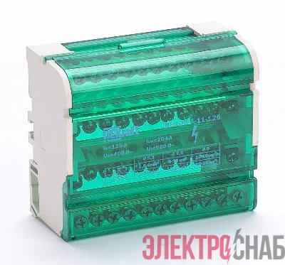 Кросс-модуль ШН-103 на DIN-рейку 4х11 групп 125А DEKraft 32018DEK
