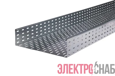 Лоток листовой перфорированный 110х400 L3000 сталь 0.9мм LKS 140 FT RU гор. оцинк OBO 6837608