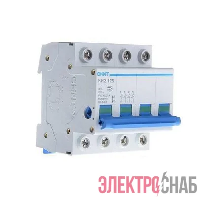 Выключатель нагрузки 4п 100А NH2-125 (R) CHINT 401063