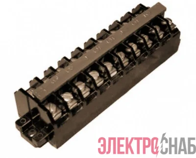 Блок зажимов БЗ26-4П25-В/ВУ3-10 тип 1 (на панель) ВНИИР A8120-80096592