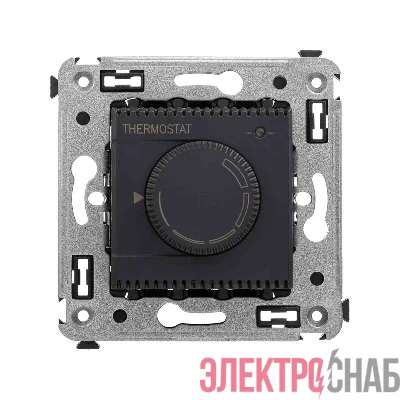 Термостат для теплых полов СП Avanti "Черный матовый" DKC 4412163