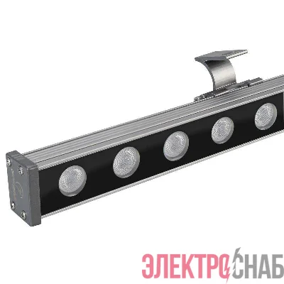 Прожектор линейный AR-LINE-1000-24W Warm2700 (GR 15 deg 230В) IP65 металл Arlight 051750