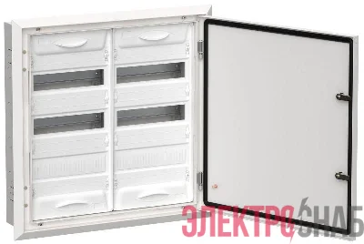 Корпус ЩРв-72 (2х36) TITAN 5 630х625х130 IP31 метал. бел. IEK TI5-50-V-2X036-31
