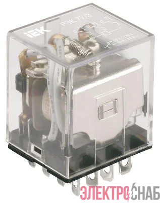 Реле РЭК 77-3 10А 220В AC IEK RRP10-3-10-220A