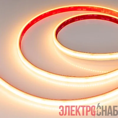 Лента светодиодная RTW-PS-A240-12mm 24V Warm 2400К 19Вт/м IP67 CRIgt;90 герметичная (уп.5м) Arlight 052650