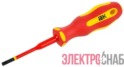 Отвертка диэлектрическая SLIM PZ/SL1х80 Т2 ARMA2L 5 IEK A2L5-SC31-T2-ZS-10-080