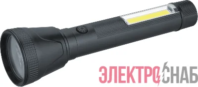 Фонарь светодиодный ручной 95 738 NPT-CP30-ACCU пласт. 1LED 4Вт+1COB 2Вт Li-Ion 3.7В 4реж IPX2 NAVIGATOR 95738