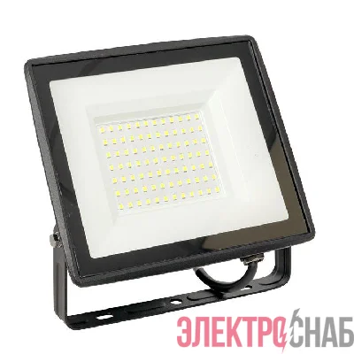 Прожектор светодиодный СДО-3005 75Вт 6500К IP65 Basic EKF FLL-3005-75-6500