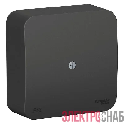 Коробка распределительная ОП Blanca IP42 антрацит SE BLNRK000016