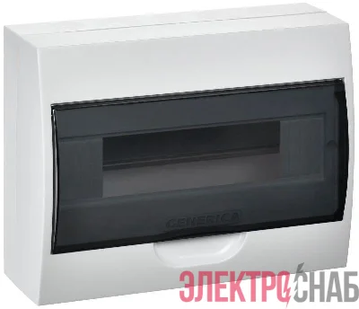 Бокс ЩРН-П-12 мод. навесной пластик IP41 GENERICA MKP12-N-12-41-G