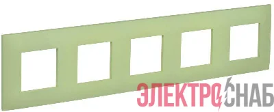 Рамка 5-м SKANDY SK-F05M мятный IEK SK-M52-K06