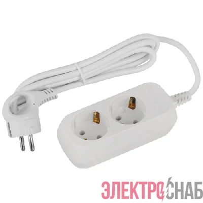 Удлинитель 2х1.5м с заземл. ПВС 3х1 UDL-16-215-E Greenline Эра Б0065079