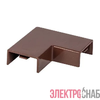 Поворот на 90град. 20х10 под темн. дерево Plast PROxima (уп.4шт) EKF abd-20-10x4