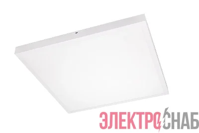 Светильник светодиодный ДПО CP 20 C 36W OP 940 W60L60 600х600х42мм 36Вт 4000К IP40 Ra90 накладной панель бел. Русский Свет 14061023246