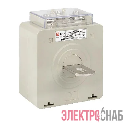 Трансформатор тока ТТЕ-А 250/5А кл. точн. 0.5S с клеммой напряжения PROxima EKF tte-S-250-0.5S