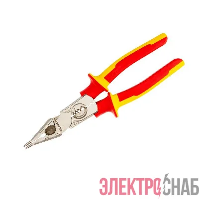 Плоскогубцы многофункциональные диэлектрические 238мм со съемником Kranz KR-12-4657-3