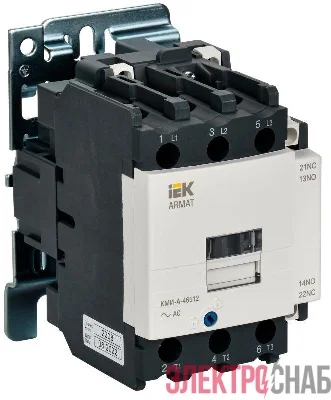 Контактор КМИ-А-46512 LC1D 65А кат. 230В AC 1НО+1НЗ AC-3 IEK AR-ACC-41-065-230-11