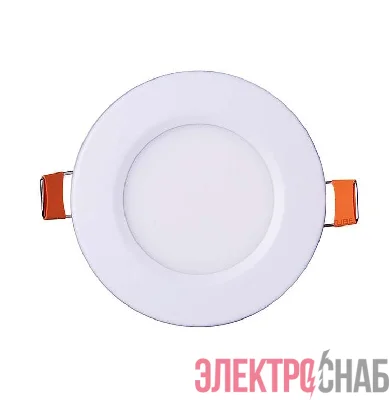 Светильник светодиодный PPL-R WH 3Вт 4000К IP40 d90мм ДВО встраив. ультратонкий кругл. JazzWay 5008427A
