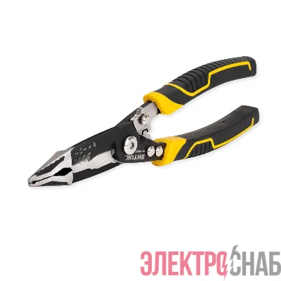 Клещи электромонтажные многофункциональные 6-в-1 210мм (08500) SHTOK 376308