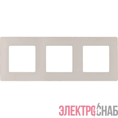 Рамка 3-м Etika сл. кость IEK 672513