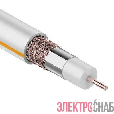 Кабель SAT 50M+Cu/Al/Cu 75проц. 75Ом Б (м) Rexant 01-2401