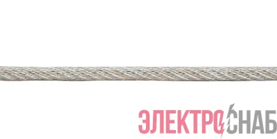 Трос в ПВХ изоляции d2.0-3.0мм стальной (уп.10м) Tech-Krep/Zitar 127852