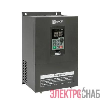 Преобразователь частоты 30/37кВт 3х400В с торм. модулем VECTOR-100 PROxima EKF VT100-030-3B