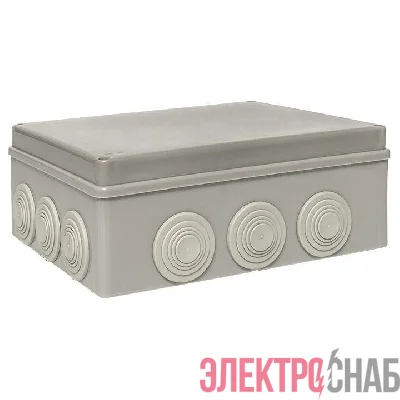 Коробка распаячная КМР-050-043 пылевлагозащ. 240х190х90 12 мембранных вводов уплот. шнур PROxima EKF plc-kmr-050-043