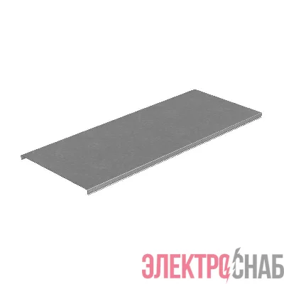 Крышка для лотка осн.300 L3000 сталь 0.7мм "ПЛЮС" KLplus300-0.7-3000 оцинк. КМ PL0409