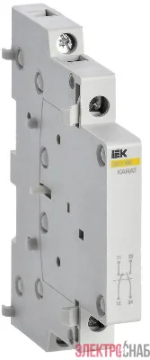 Контакт дополнительный ДК11-КМ 1НО+1НЗ KARAT IEK MKK00D-DK-11