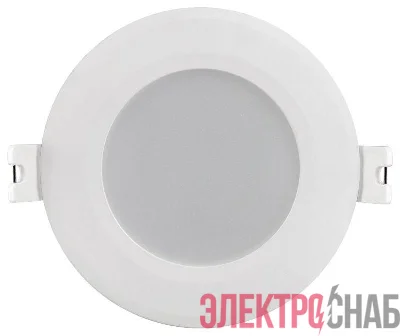 Светильник светодиодный ДВО 1711 5Вт 4000К IP40 встраив. круг бел. IEK LDVO0-1711-05-4000-K01