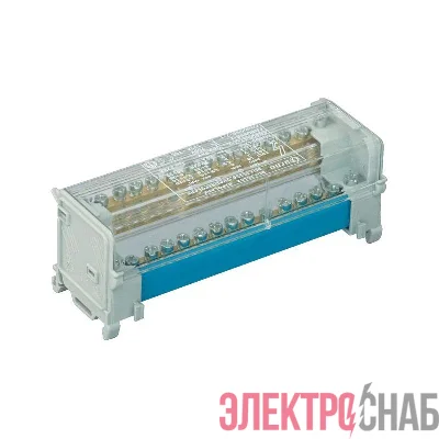 Блок распределительный 2p 11х6мм на DIN-рейку DKC BD125152