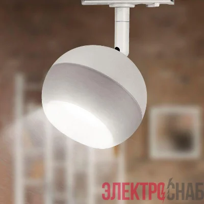 Светильник трековый 1ф TR46 - GX53 WH под лампу GX53 бел. Эра Б0054152