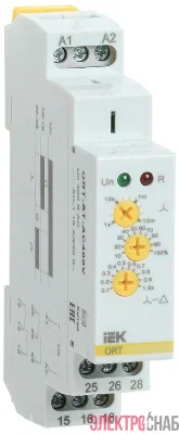 Реле пуска звезда-треугольник ORT 400В AC IEK ORT-ST-AC400V