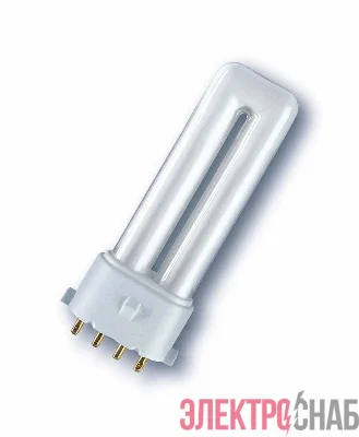 Лампа люминесцентная компакт. DULUX S/E 11W/827 2G7 OSRAM 4050300017662