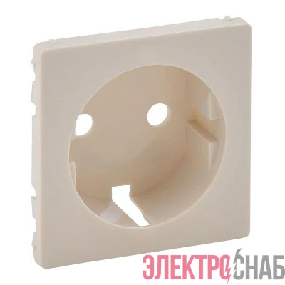 Панель лицевая Valena Life для розетки 2К+З сл. кость Leg 755201