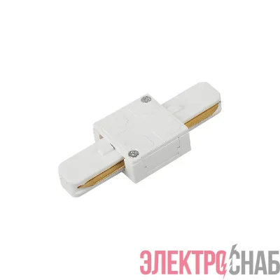 Коннектор I-образный ISB-WH для шинопровода SB бел. IN HOME 4690612060453
